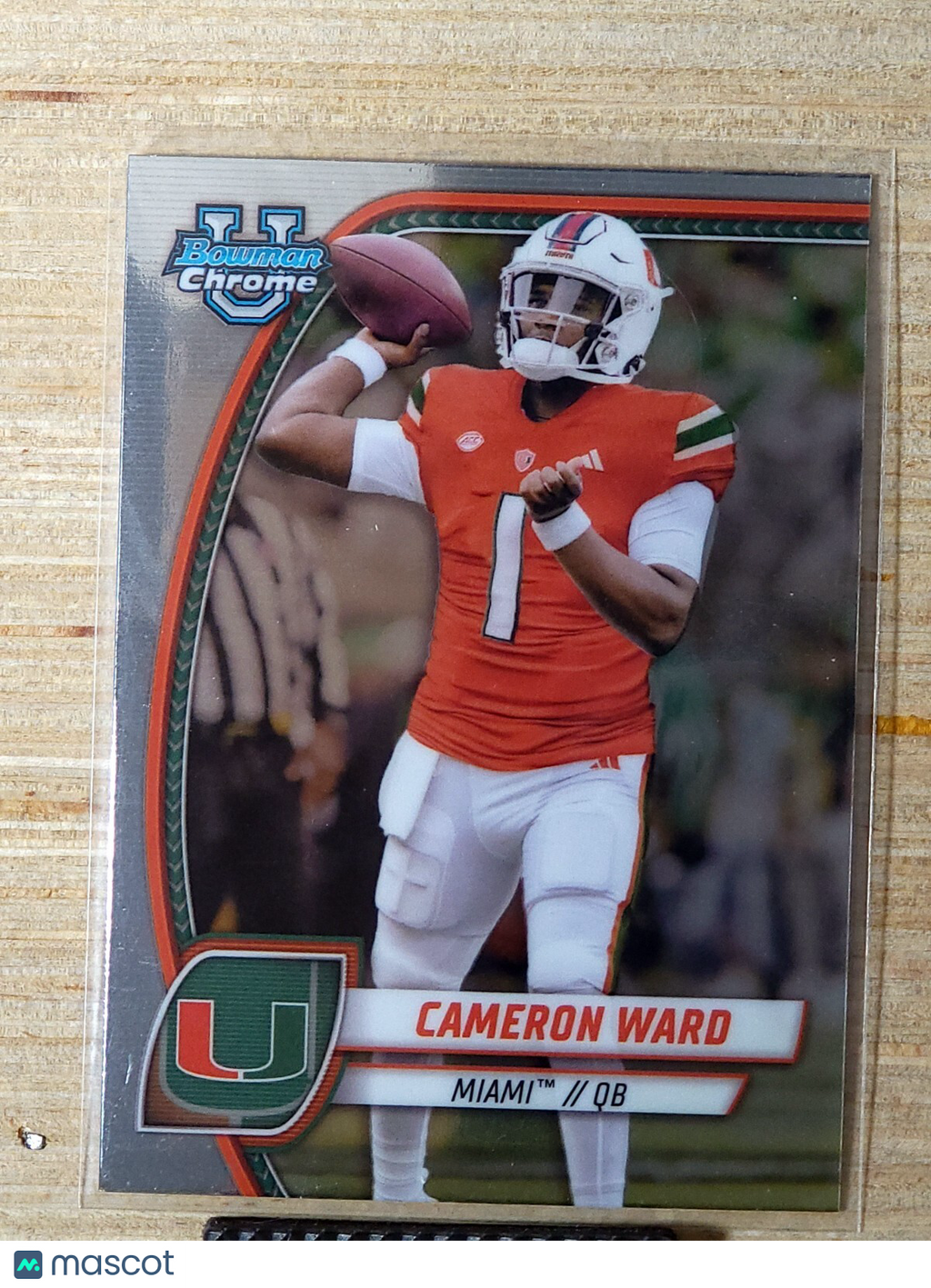 2024 Bowman University Chrome 38 Cameron Ward