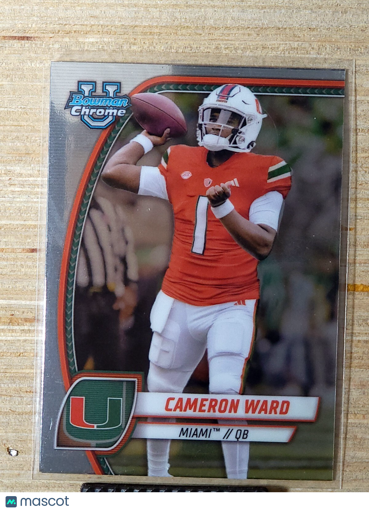 2024 Bowman University Chrome 38 Cameron Ward