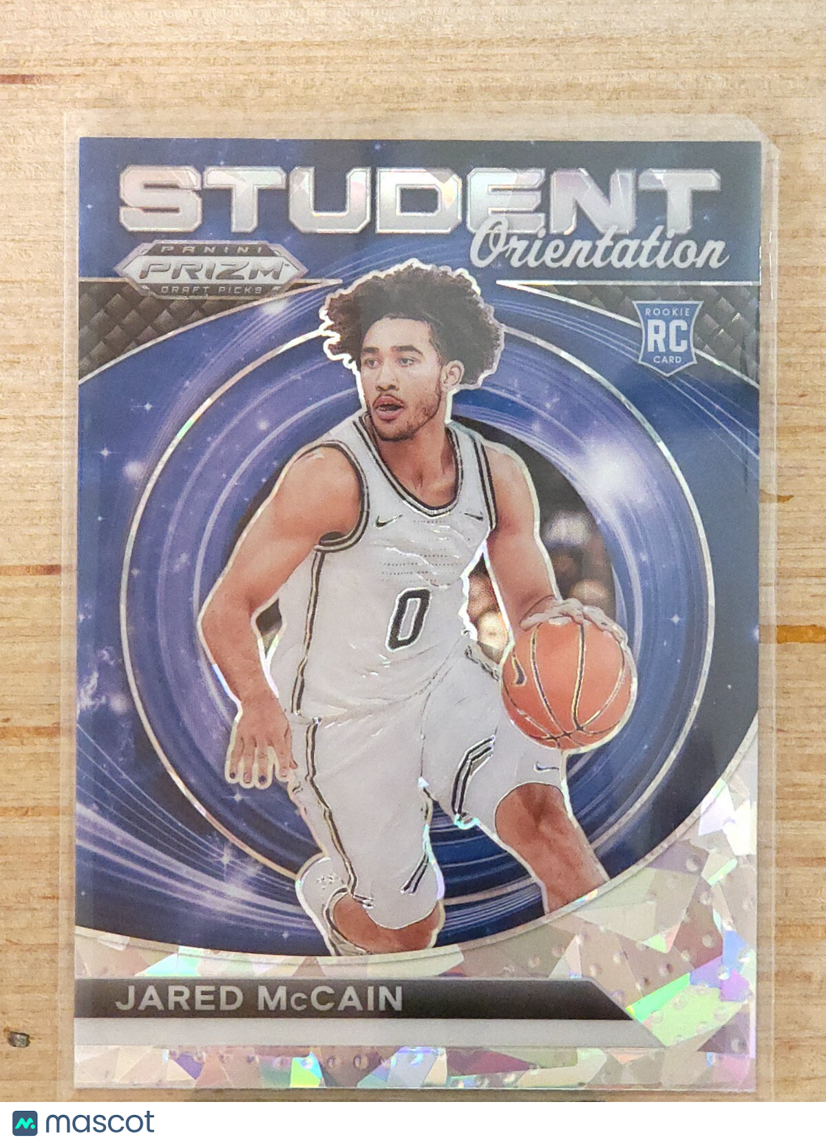 2024 Panini Prizm Draft Picks Student Orientation Jared McCain Ice