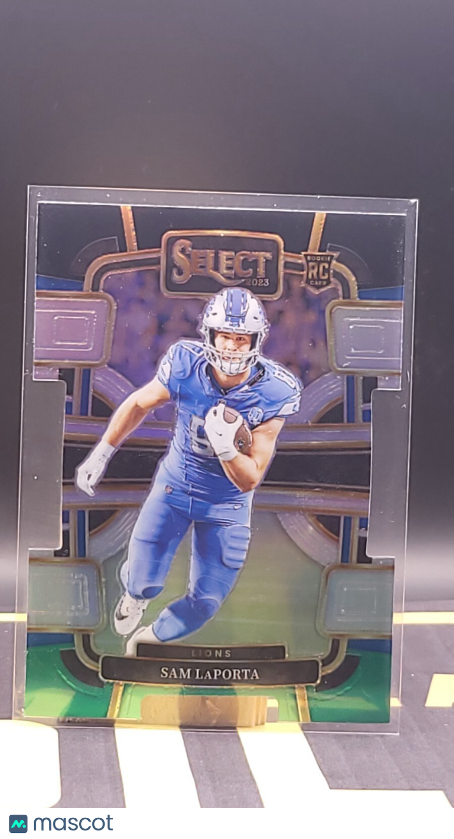 *Free Shipping @ $10+* 2023 Panini Select Black Green Die Cut #35 Sam LaPorta