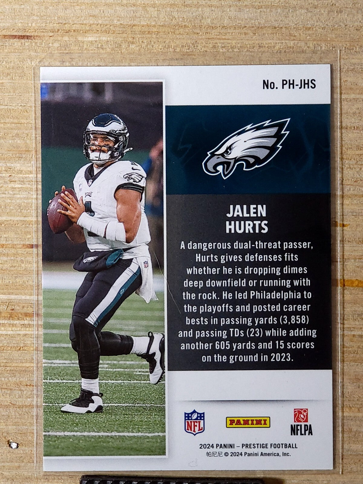 2024 Panini Prestige Power House #PH-JHS Jalen Hurts