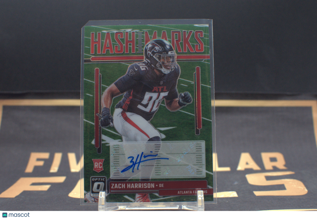 Zach Harrison 2023 Donruss Optic NFL Hash Marks Auto #HM-50 Free Shipping @ $10
