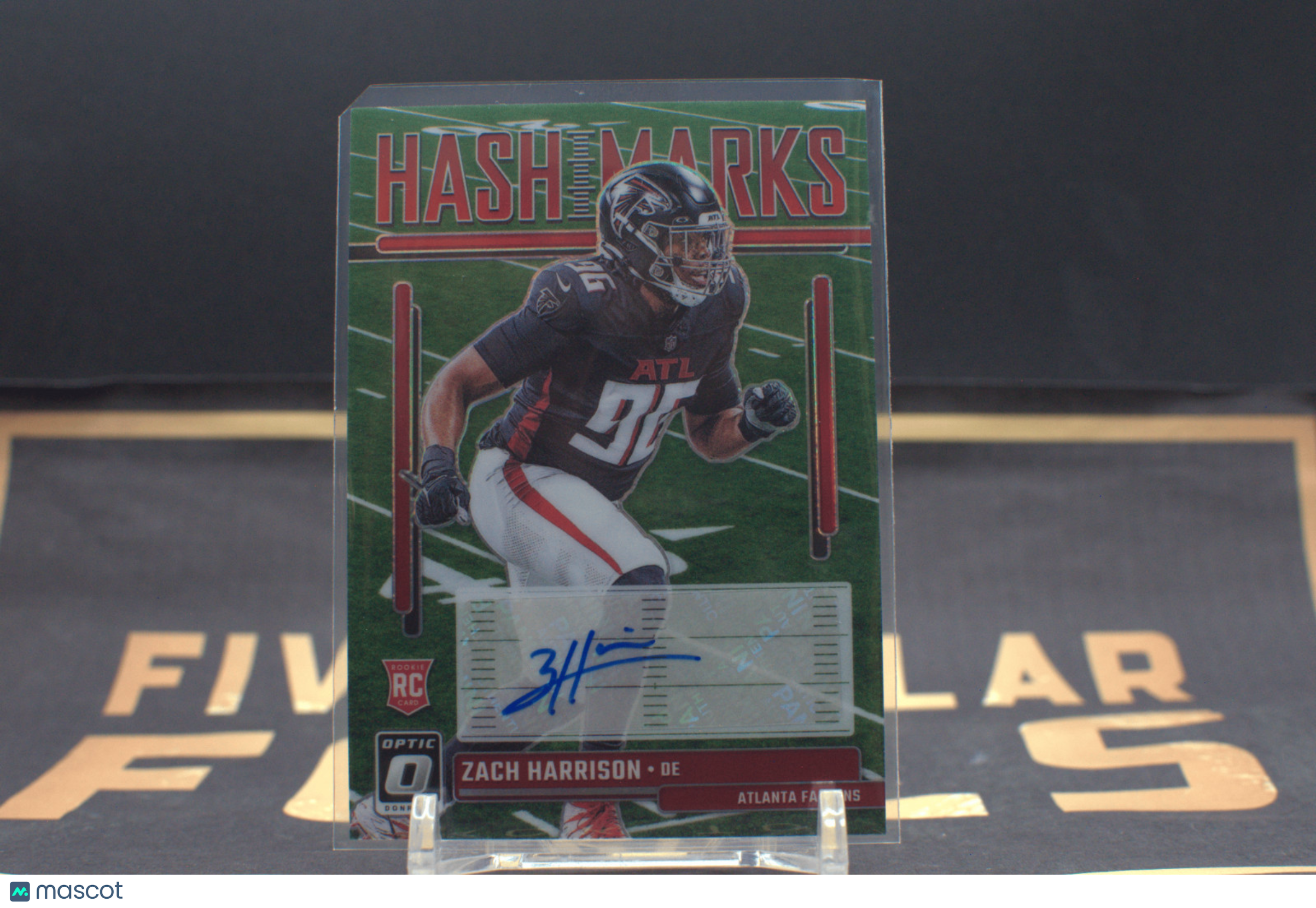 Zach Harrison 2023 Donruss Optic NFL Hash Marks Auto #HM-50 Free Shipping @ $10