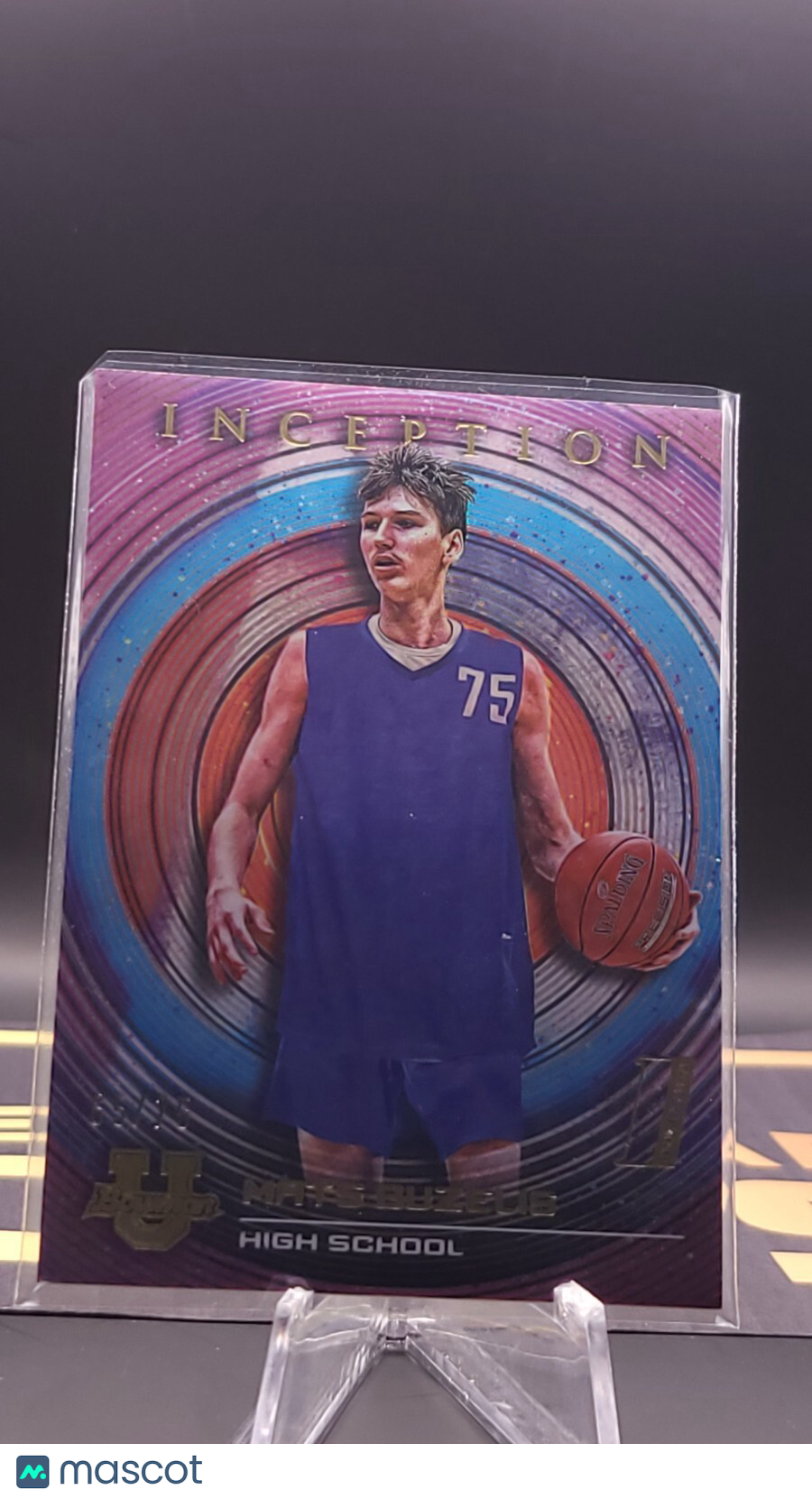 2022 Bowman University Inception Matas Buzelis Fuchsia Foil /75