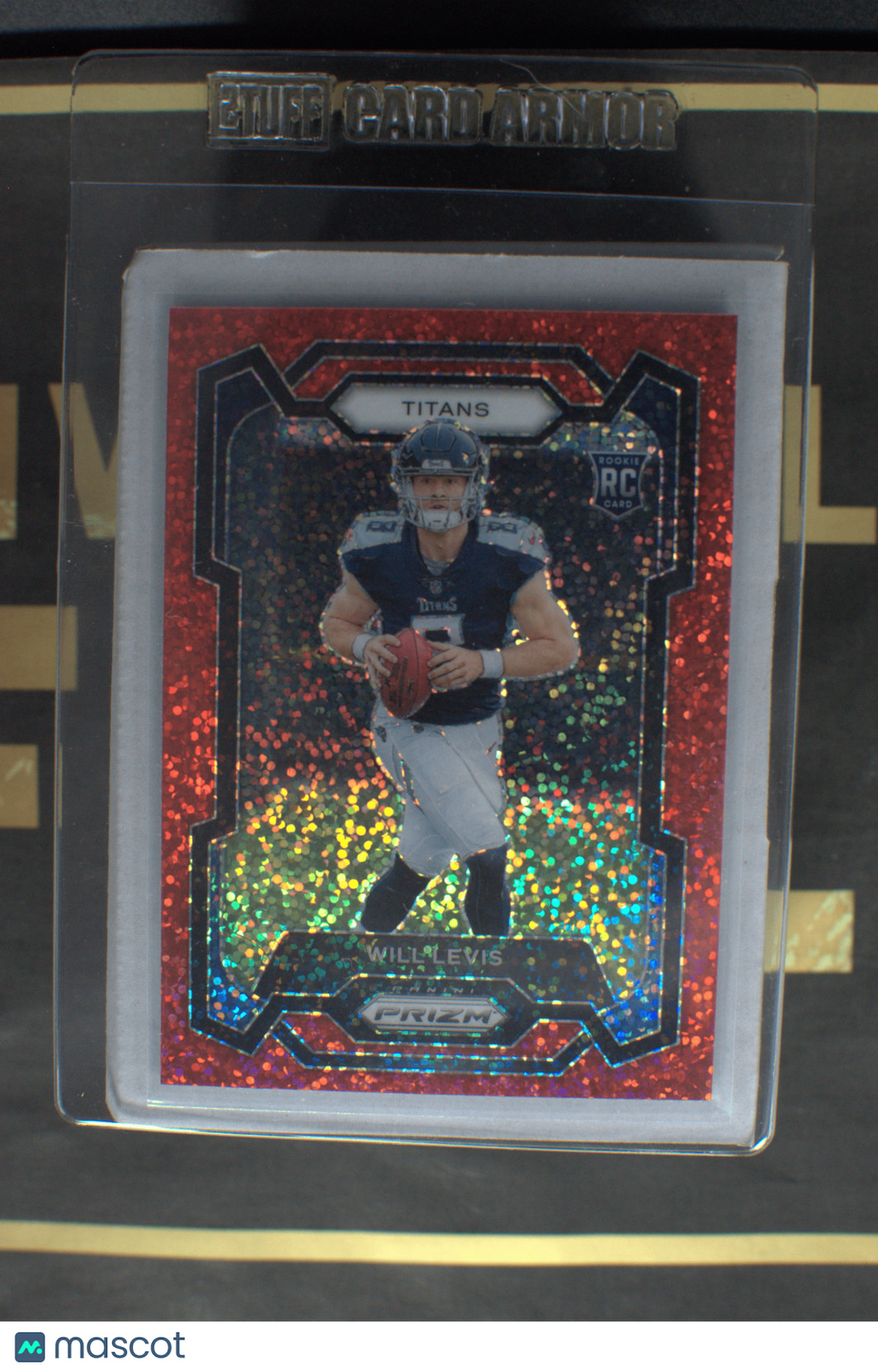 2023 Panini Prizm - Will Levis Red Sparkle Prizm #397