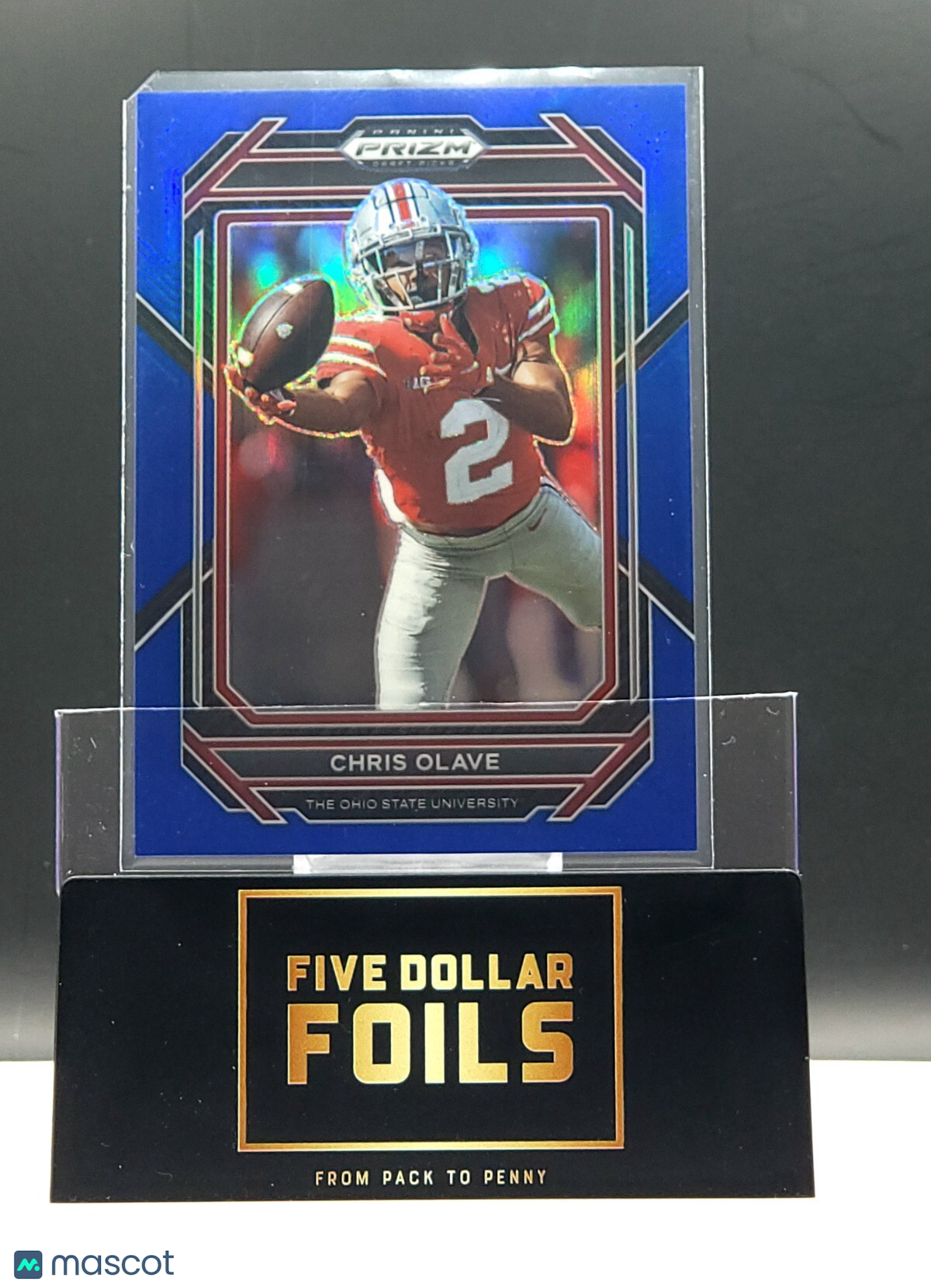 2023 Panini Prizm Draft Picks - #16 Chris Olave Blue 035/199