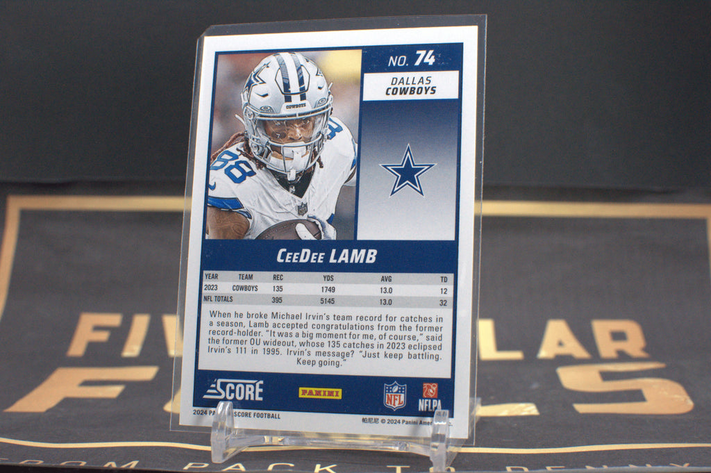 2024 Score CeeDee Lamb [Lava] #74 610/630