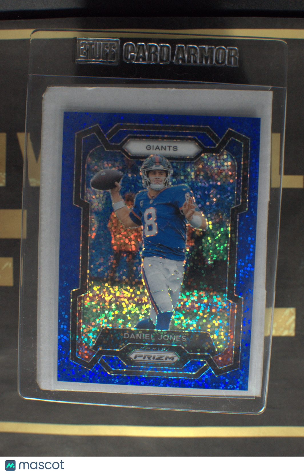 2023 Panini Prizm - Daniel Jones #219 SSP Blue Sparkle Prizm 71/96