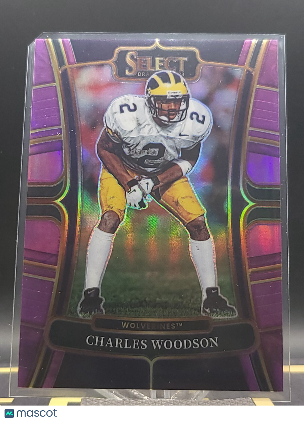 2023 Panini Select Draft Picks - Concourse #83 Charles Woodson Purple 67/75