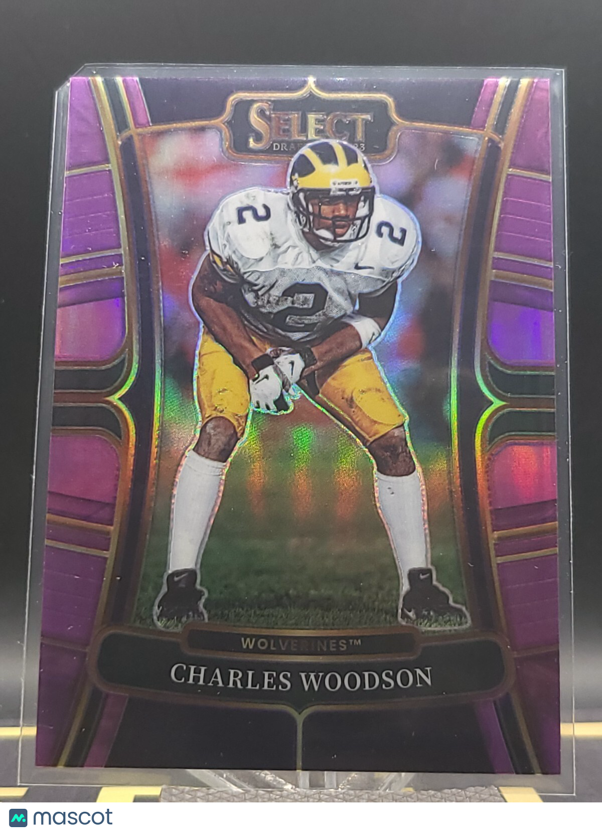 2023 Panini Select Draft Picks - Concourse #83 Charles Woodson Purple 67/75