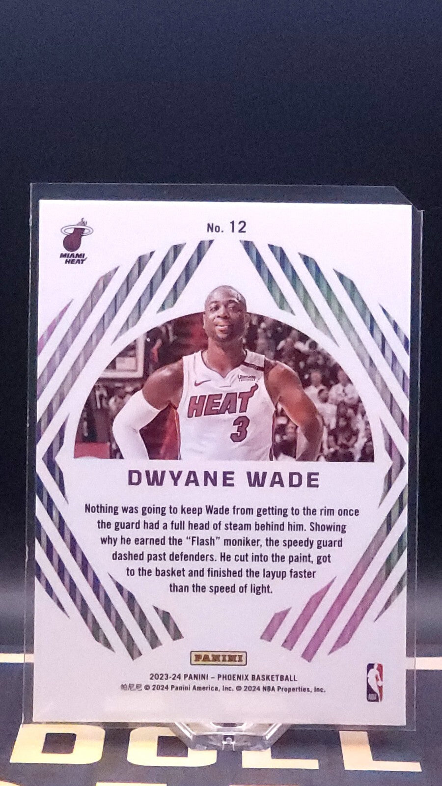 2023-24 Panini Phoenix - Mystique #12 Dwyane Wade