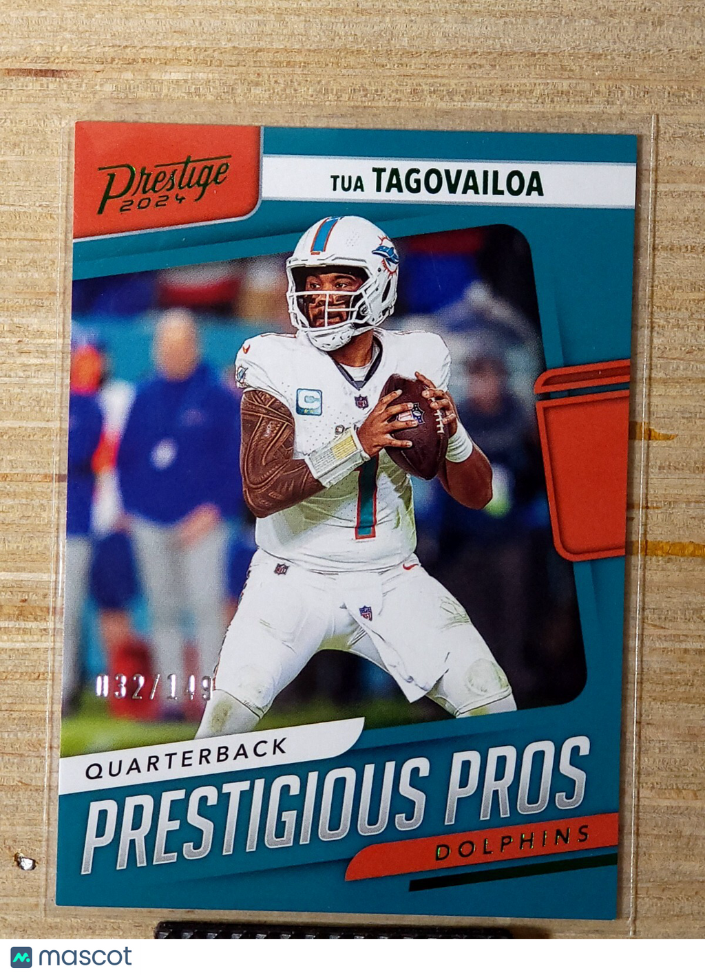 2024 Panini Prestige Prestigious Pros #PP-TTA Tua Tagovailoa Green 032/149