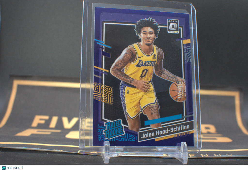 2023-24 Donruss Optic Jalen Hood-Schifino #214 Purple **Free Shipping @ $10+**
