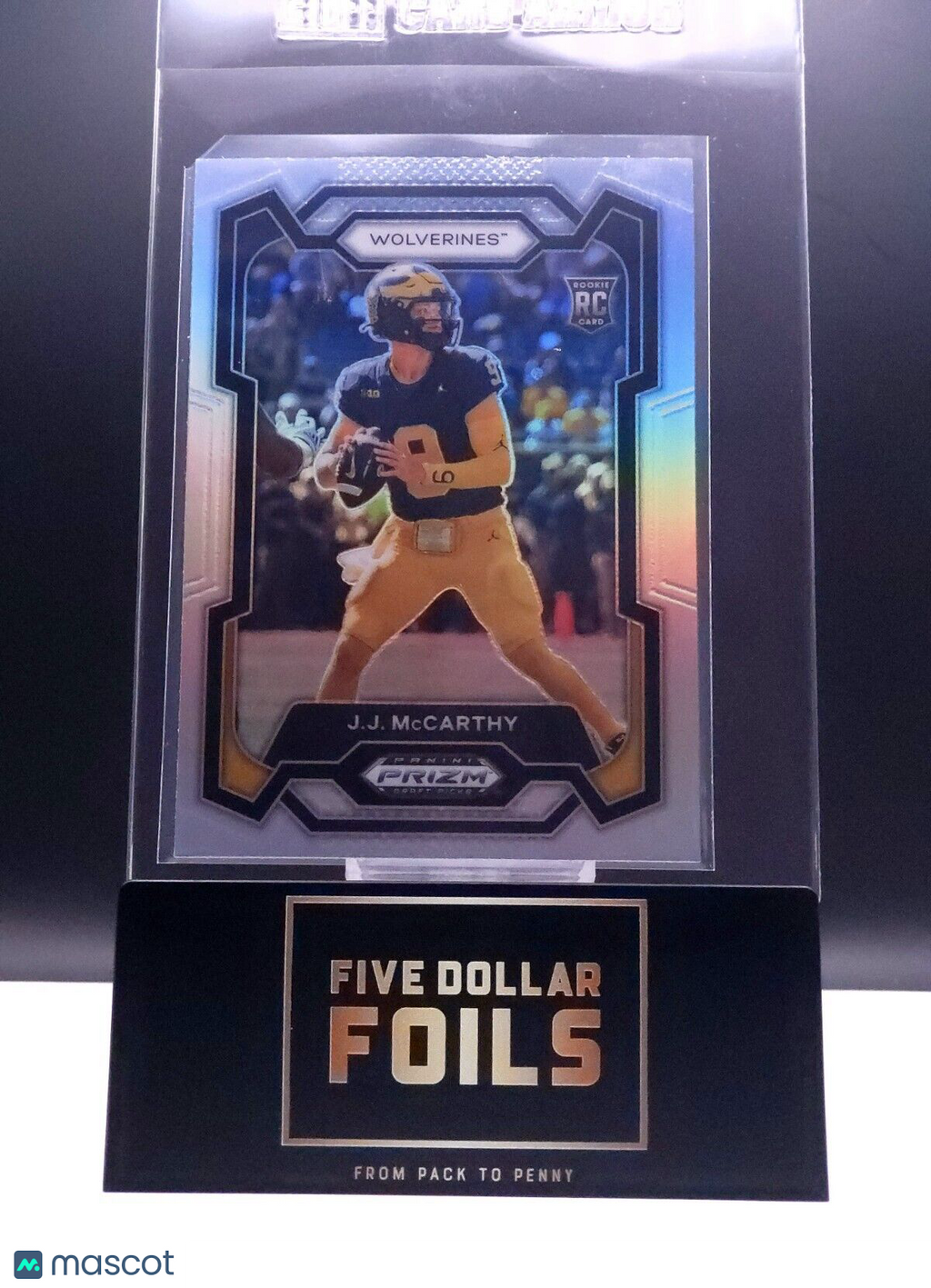 2024 Panini Prizm Draft Picks #132 J.J. McCarthy Silver