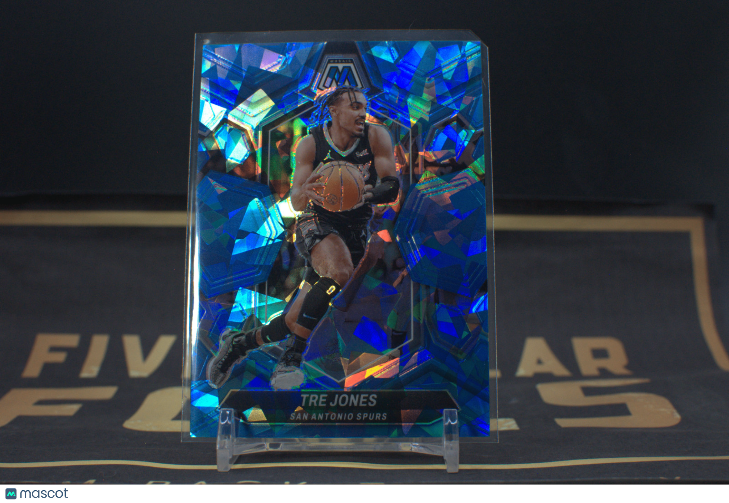 2023 Panini Mosaic: Tre Jones [Ice] #172 034/125 **Free Shipping @ $10+**