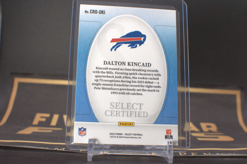 2023 Select Certified Rookie Dalton Kincaid #19 **Free Shipping @ $10+**