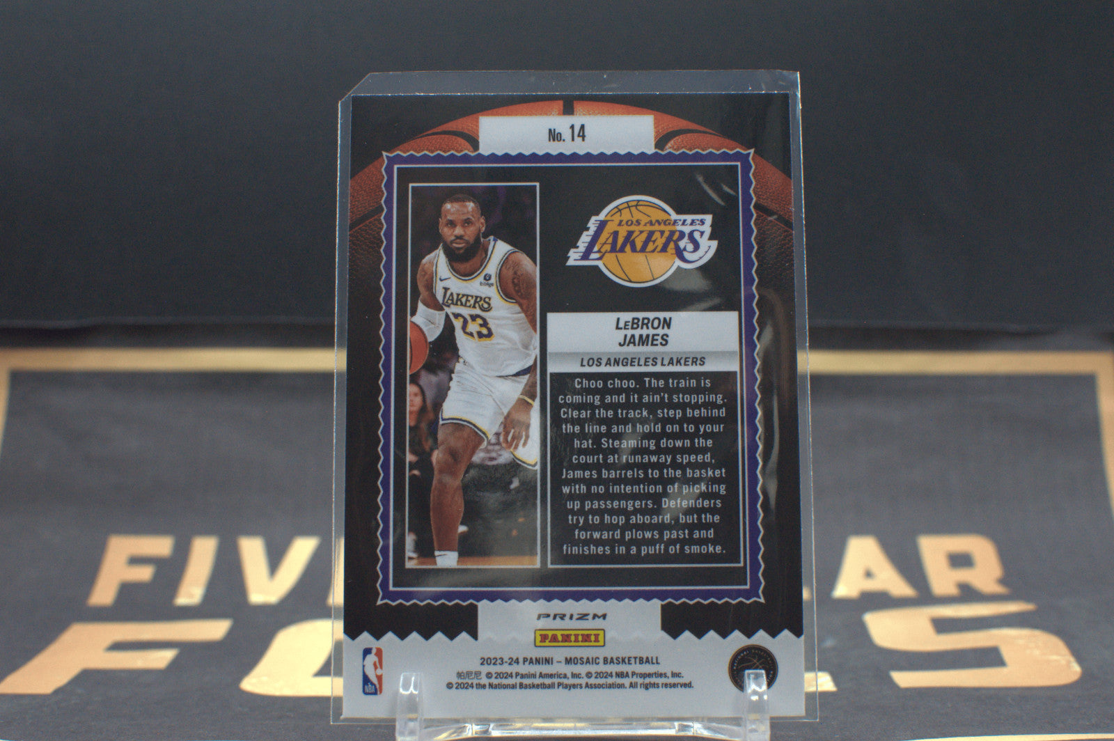 2023 Panini Mosaic Jam Masters: LeBron James [Mosaic] #14