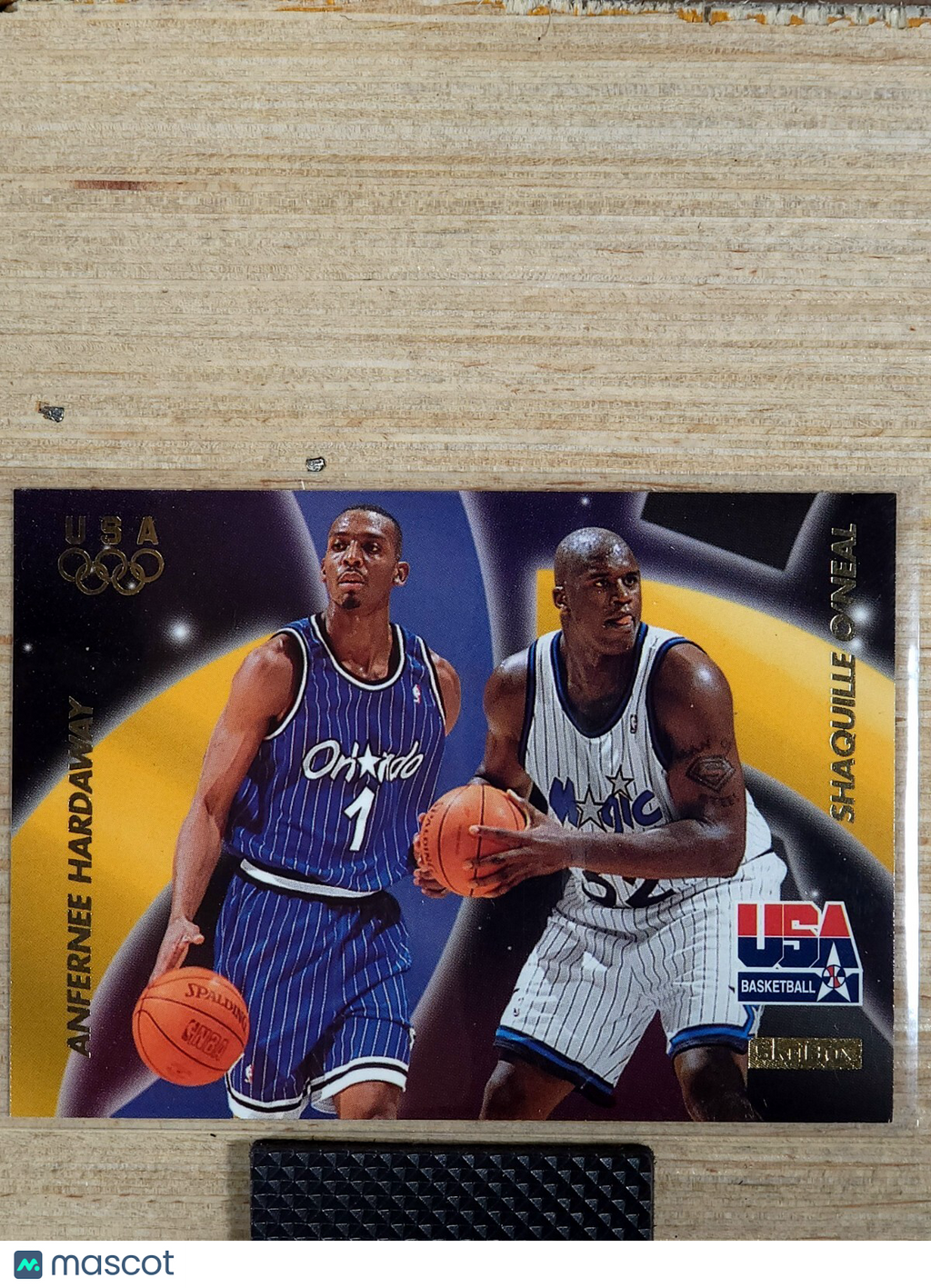 1996 Skybox USA Basketball - #55 Shaquille O'Neal, Anfernee Hardaway