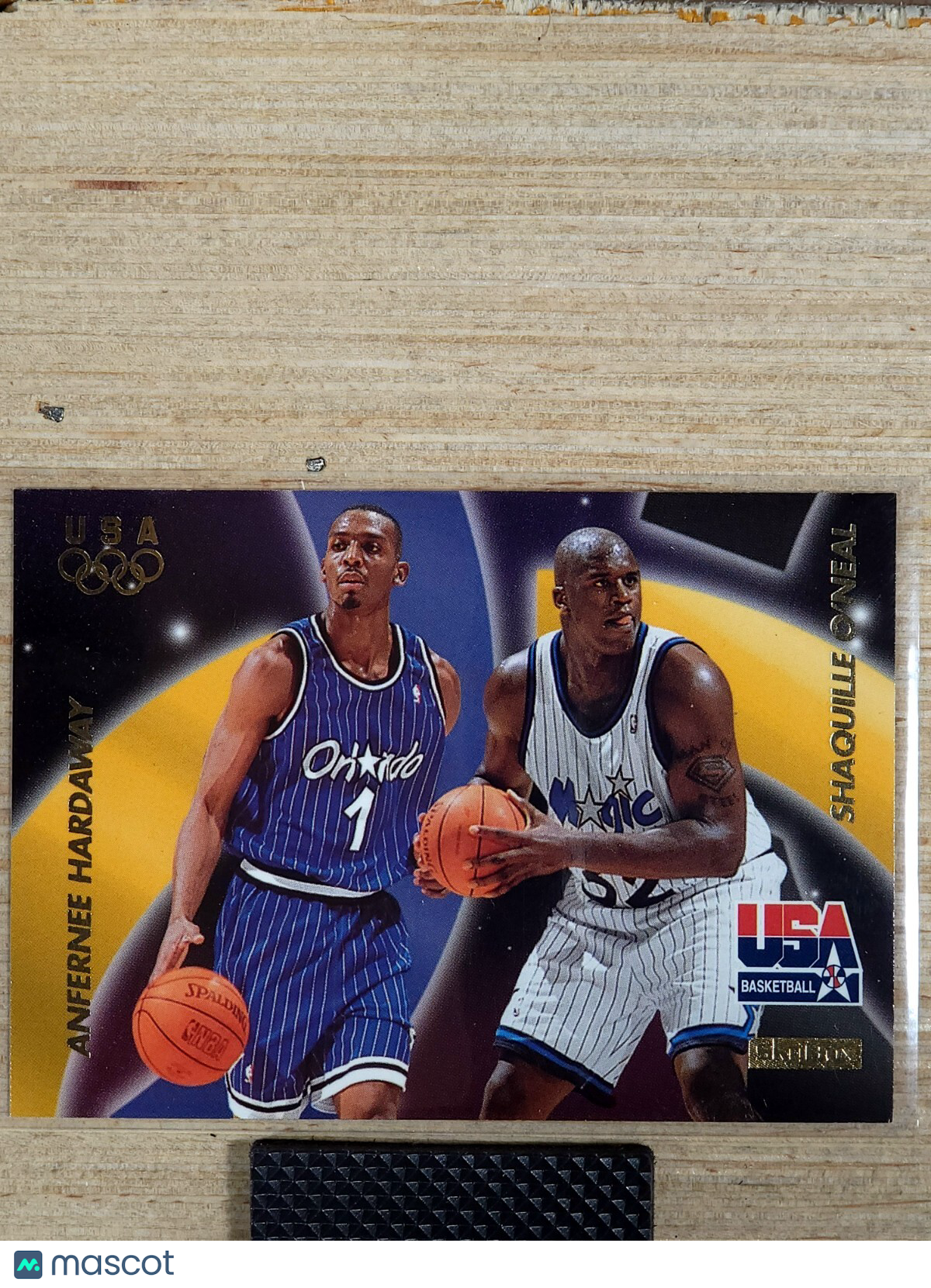 1996 Skybox USA Basketball - #55 Shaquille O'Neal, Anfernee Hardaway