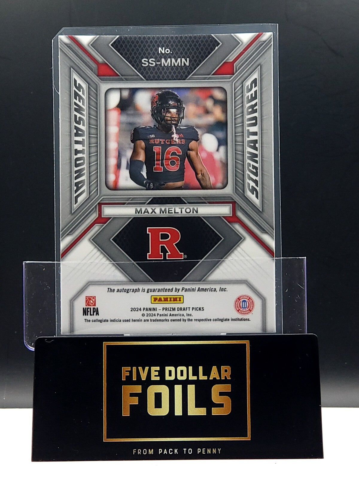 2024 Panini Prizm Draft Picks #SS-MMN Max Melton