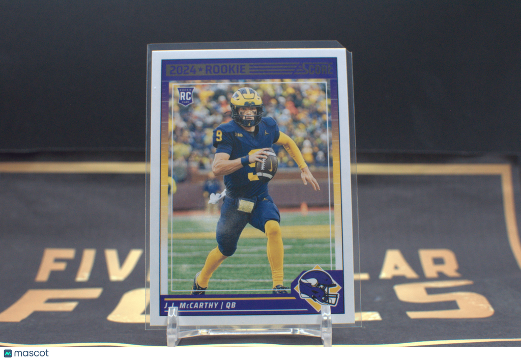 2024 Score J.J. McCarthy #304 **Free Shipping @ $10+**