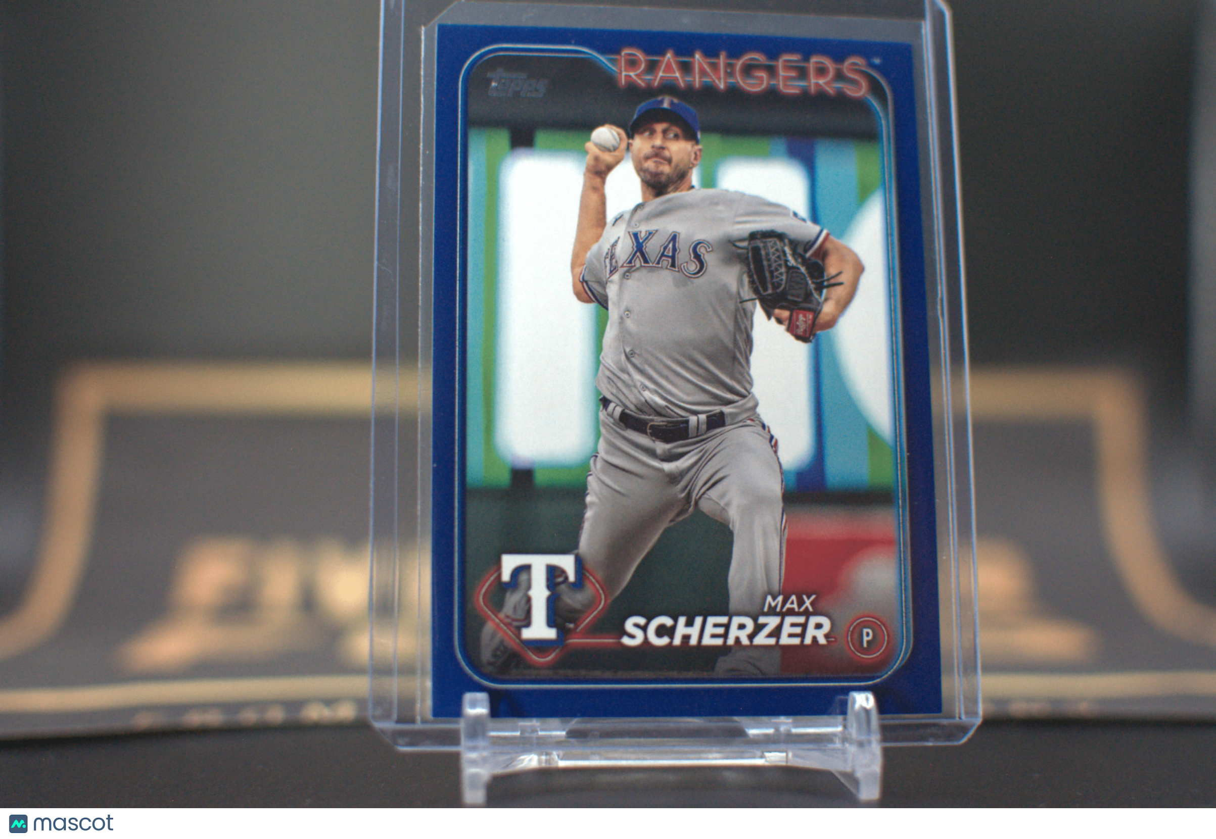 2024 Topps: Max Scherzer [Royal Blue] #600
