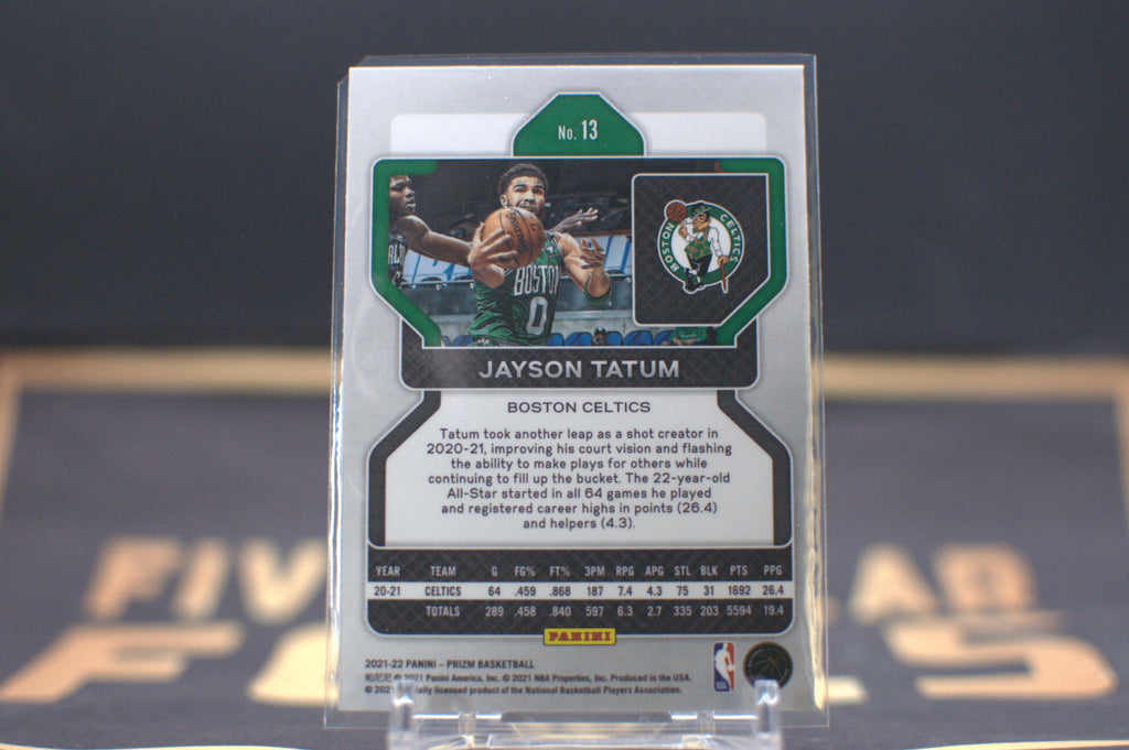 2021 Panini Prizm Jayson Tatum #13 **Free Shipping @ $10+**