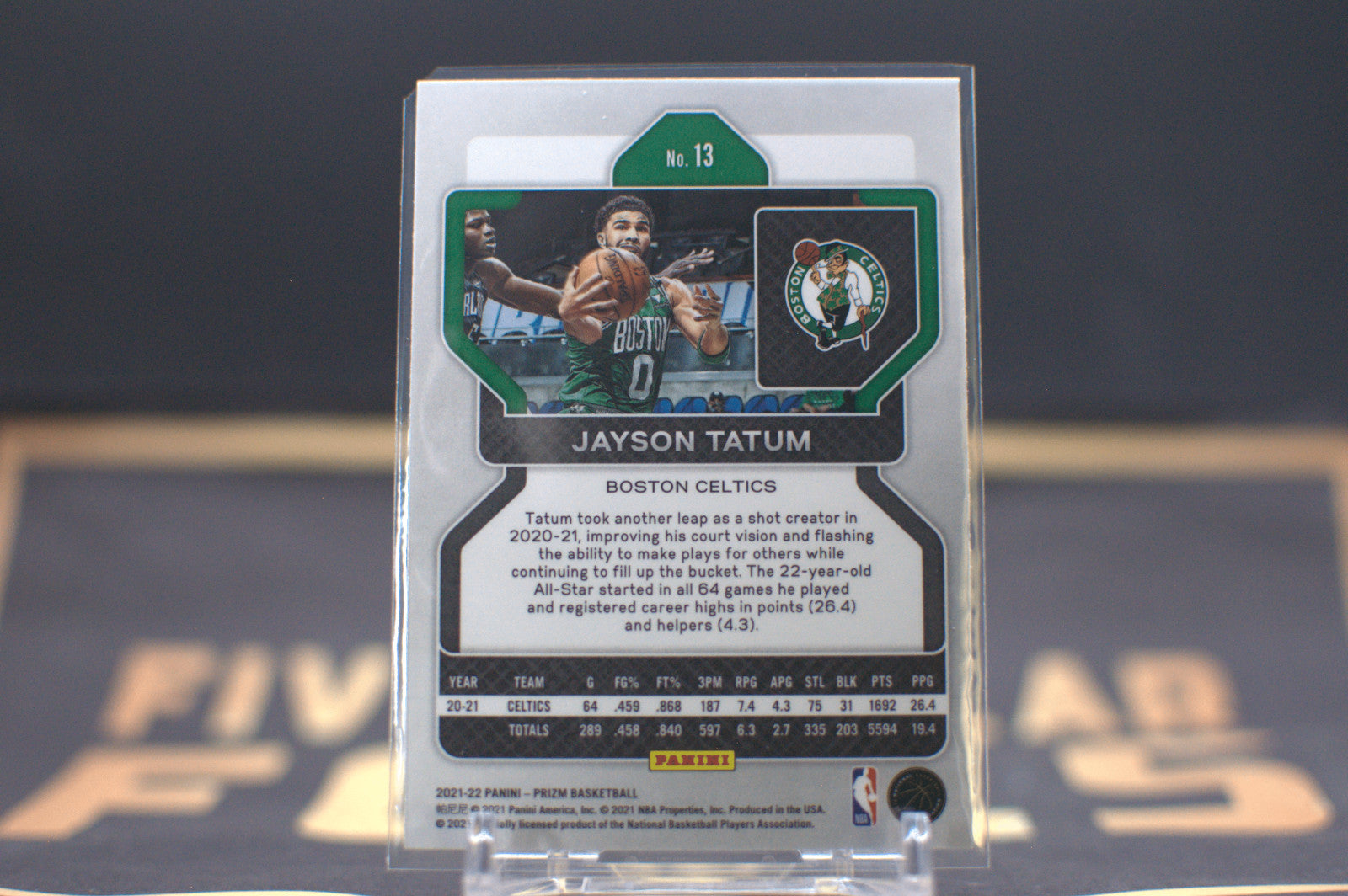 2021 Panini Prizm Jayson Tatum #13 **Free Shipping @ $10+**