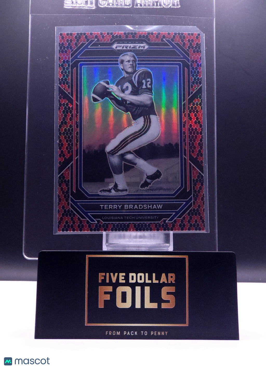 2023 Panini Prizm Draft Picks - #92 Terry Bradshaw Snakeskin