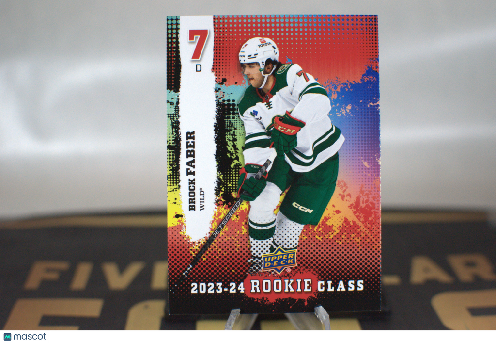 2023 Upper Deck Commemorative Class: Brock Faber [Red] #CC-13