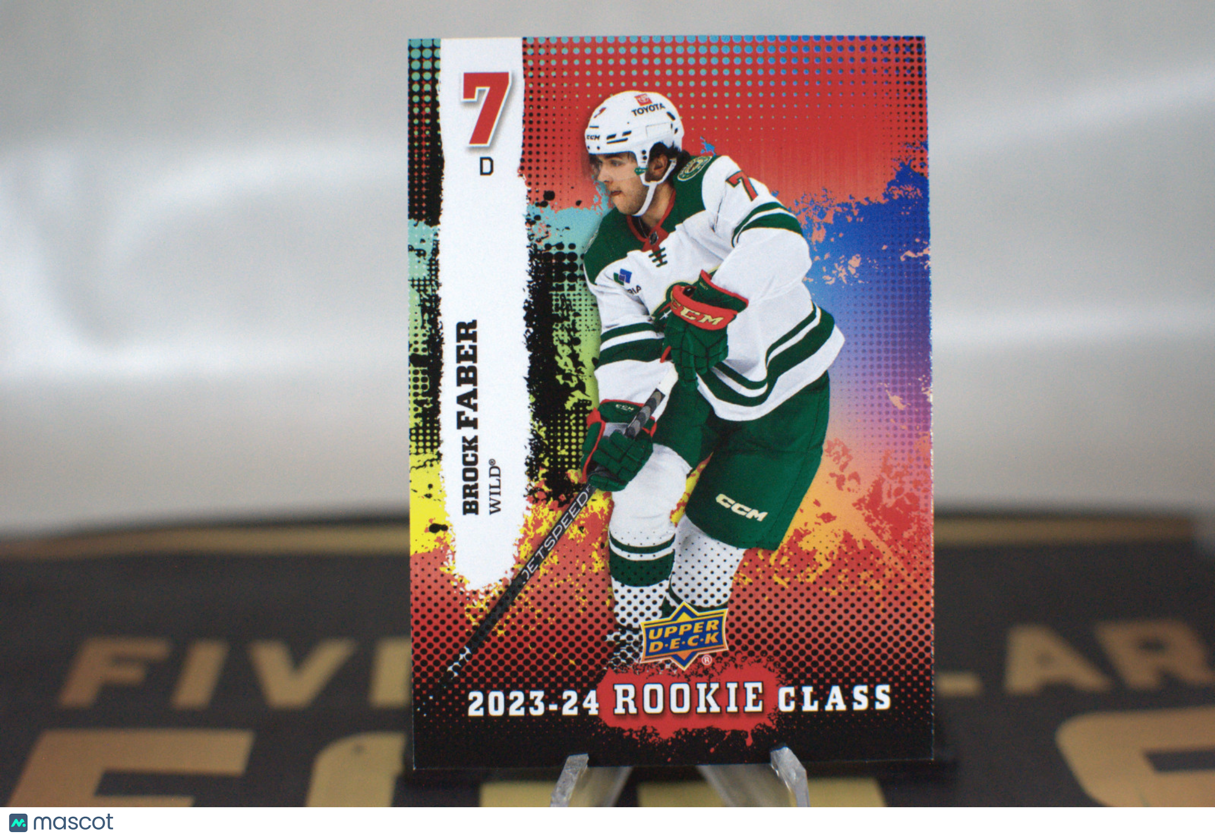 2023 Upper Deck Commemorative Class: Brock Faber [Red] #CC-13