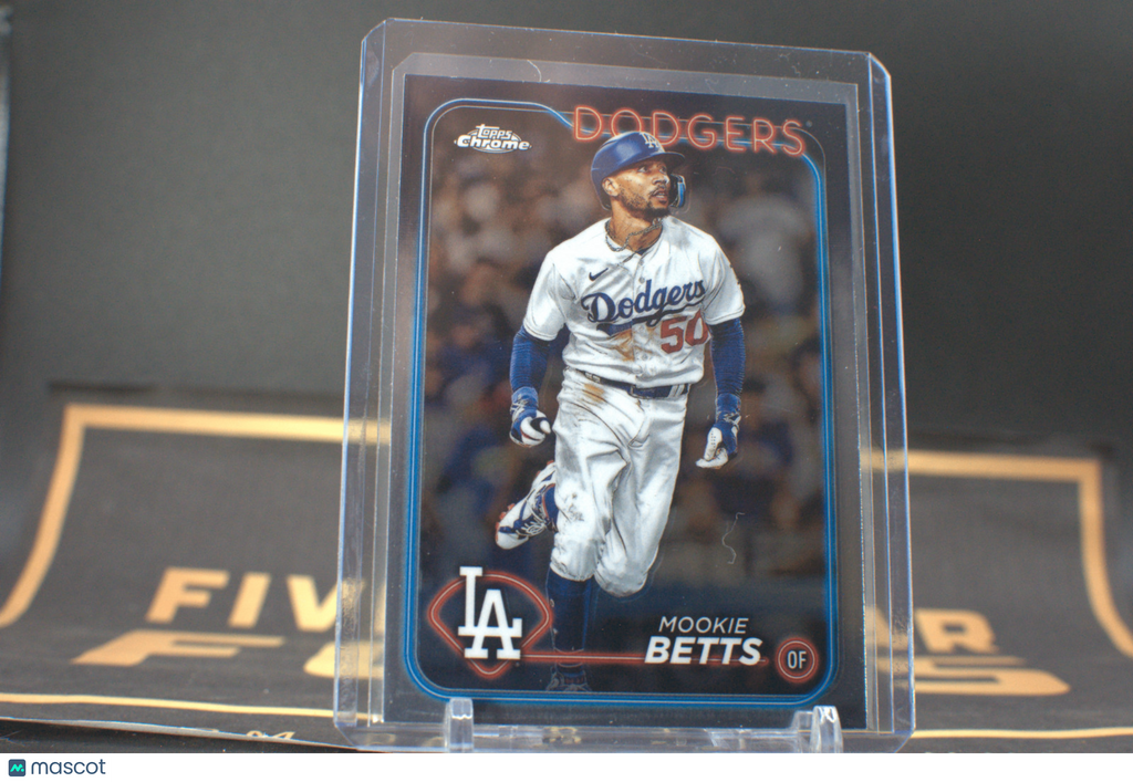 2024 Topps Chrome : Mookie Betts #296 **Free Shipping @ $10+**