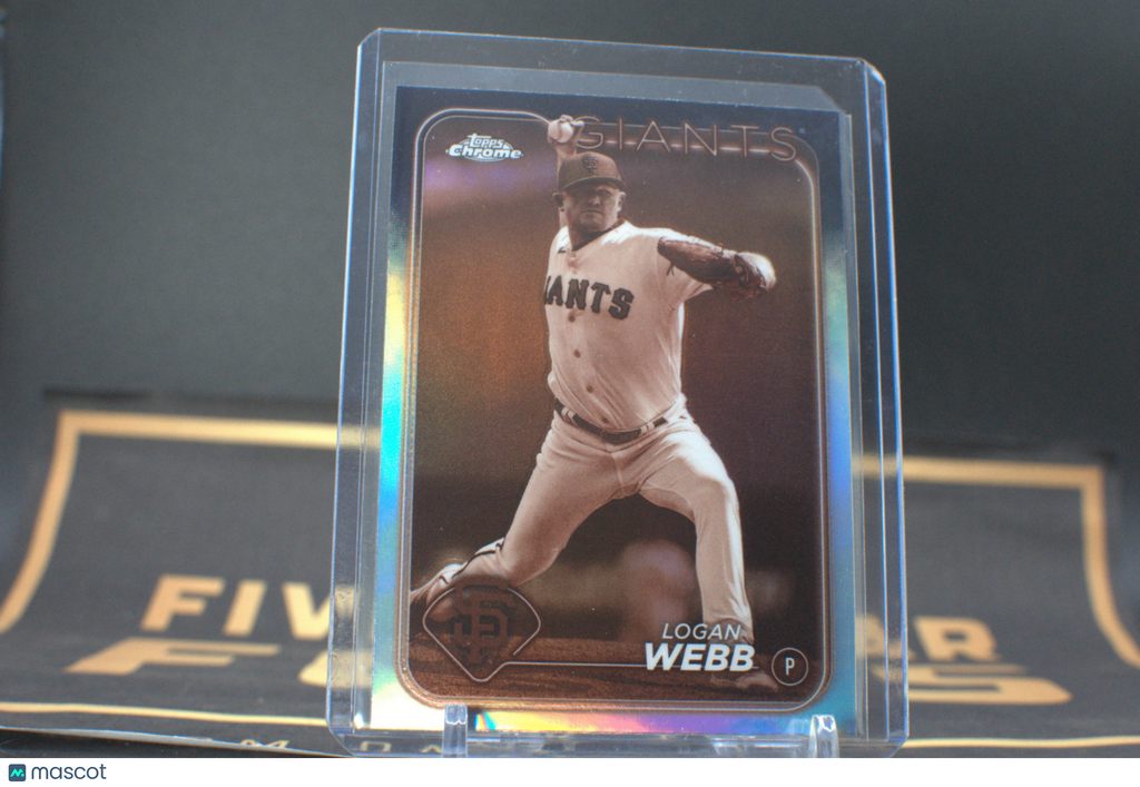 2024 Topps Chrome: Logan Webb [Sepia] #168 **Free Shipping @ $10+**