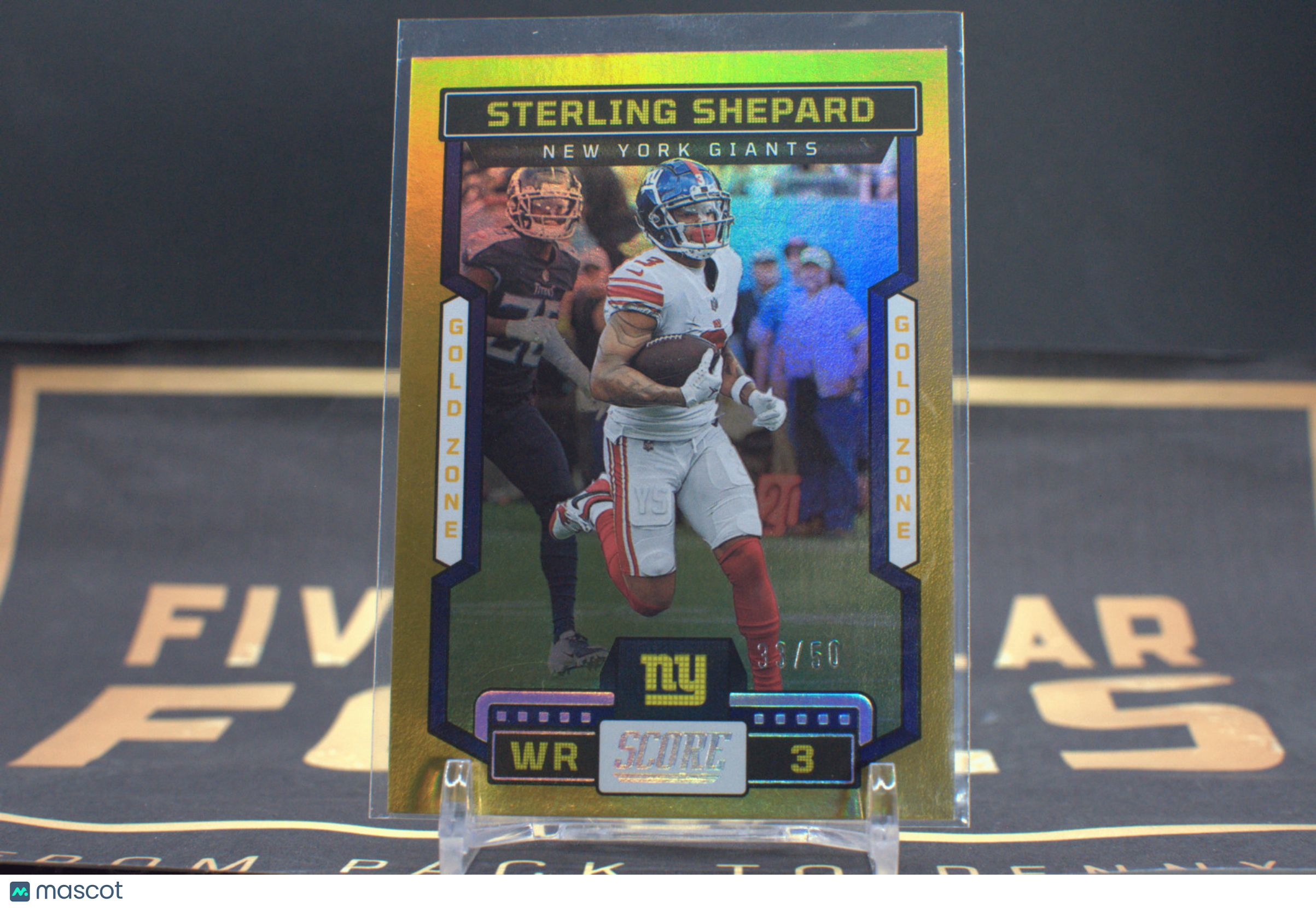 2023 Panini Score Sterling Shepard [Gold Zone] #237 33/50 **Free Shipping @ $10