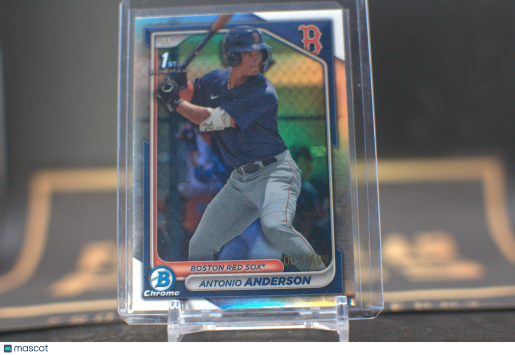 Antonio Anderson 2024 Bowman Chrome Refractor /499 #BCP-20 Boston Red Sox