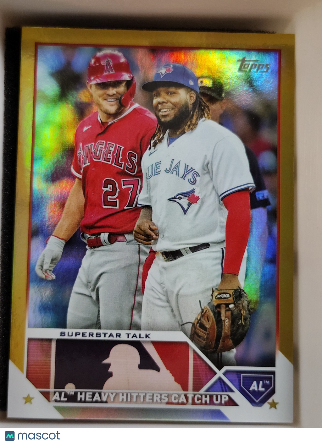 2023 Topps Series 2 #396 Superstar Talk Gold