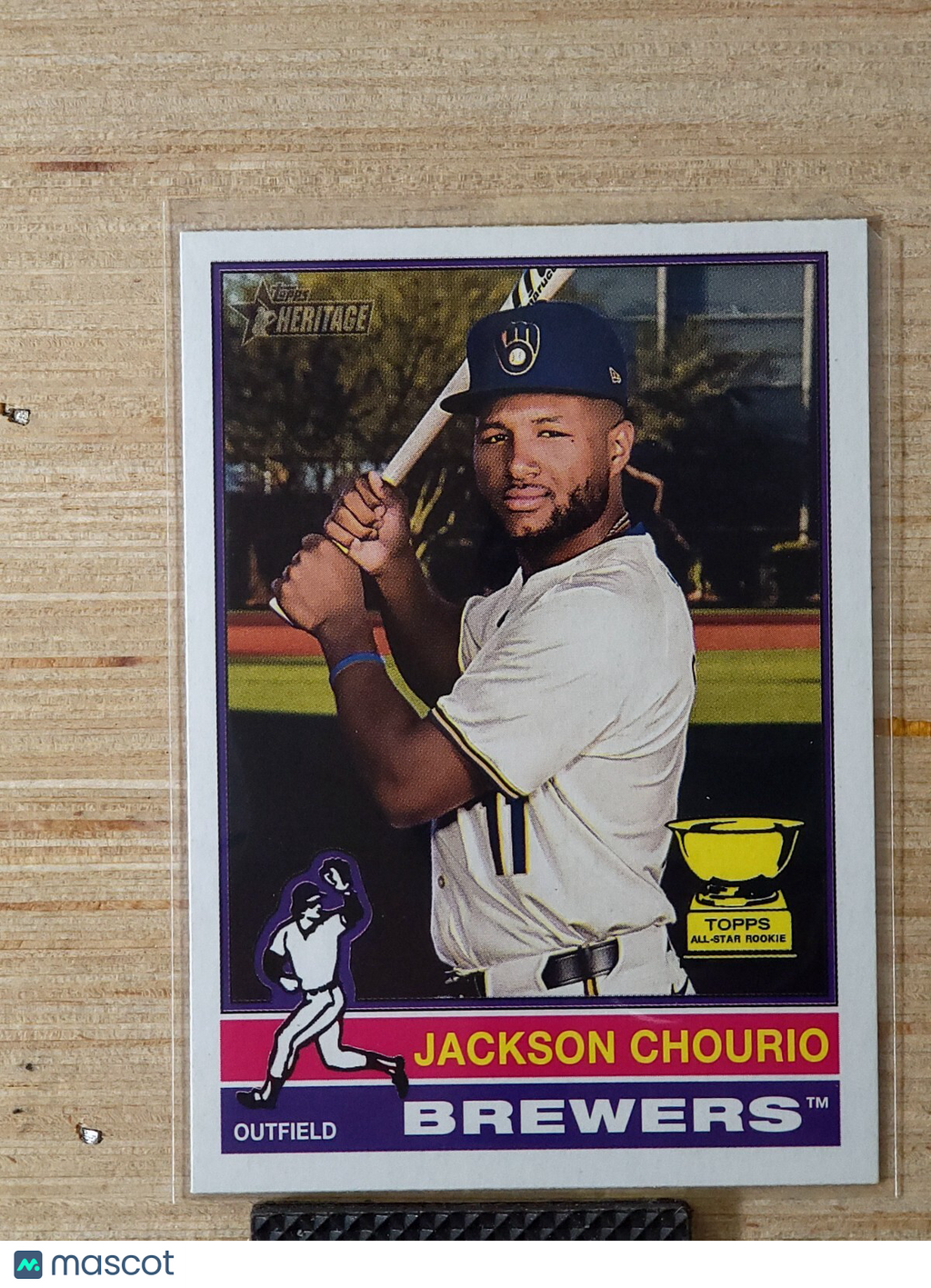 2025 Topps Heritage #106 Jackson Chourio