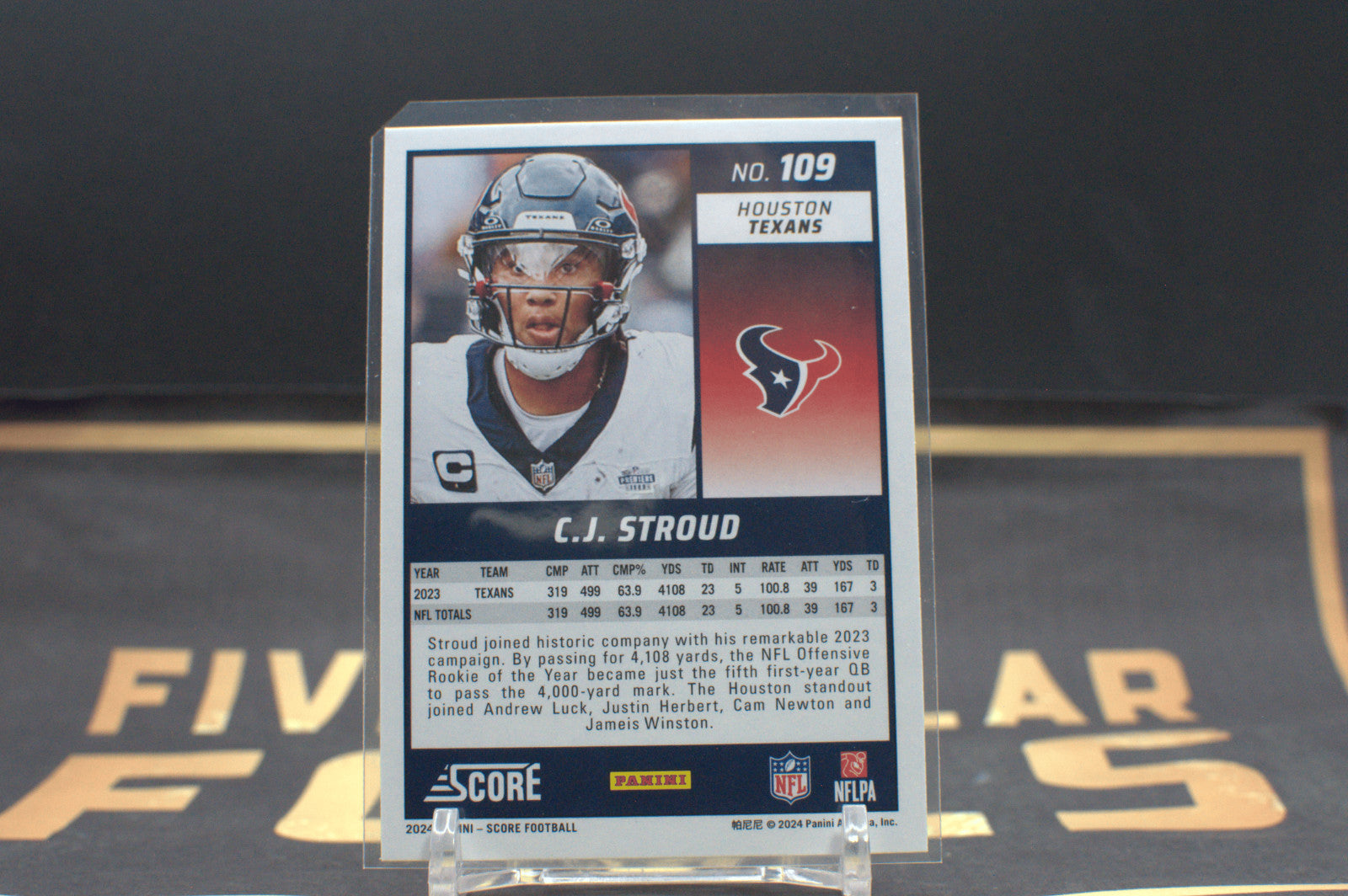 2024 Score C.J. Stroud #109 **Free Shipping @ $10+**