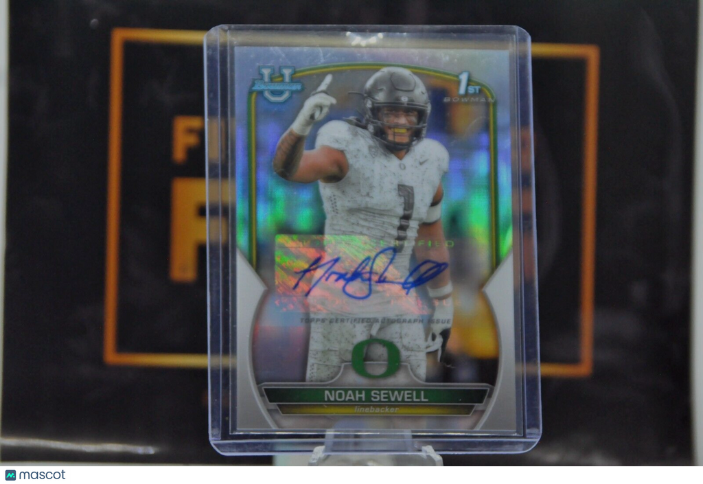 2022 Bowman Chrome University: Noah Sewell [Autograph Refractor] #57 #382/400