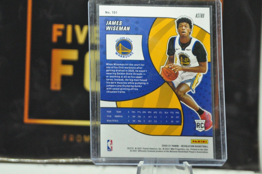 James Wiseman [Astro] #101 (2020 Panini Revolution)