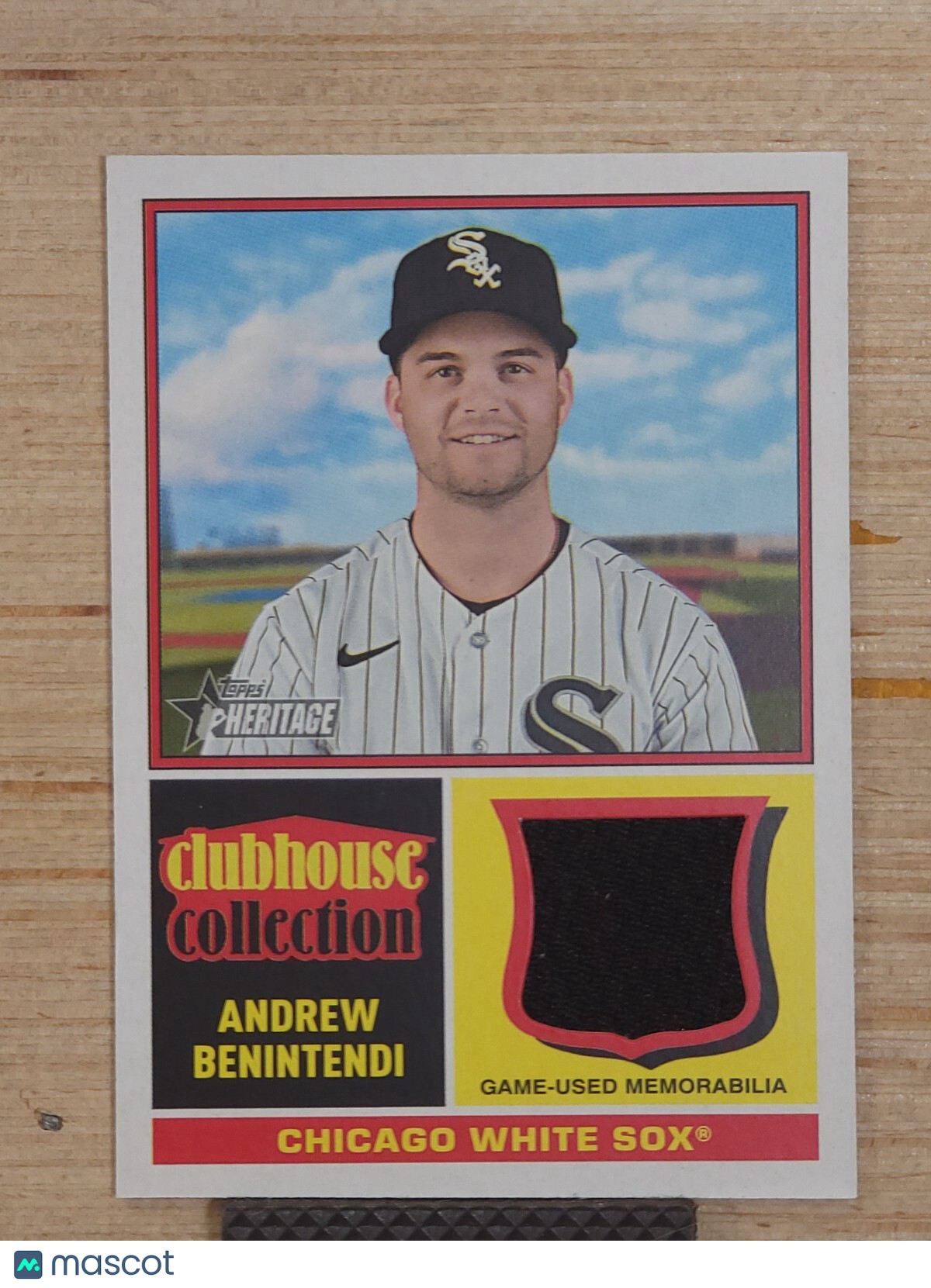 2025 Topps Heritage Patch Andrew Benintendi #CCR-ABE Relic