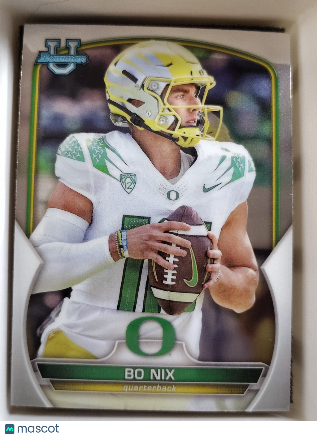 2022 Bowman Chrome #61 Bo Nix