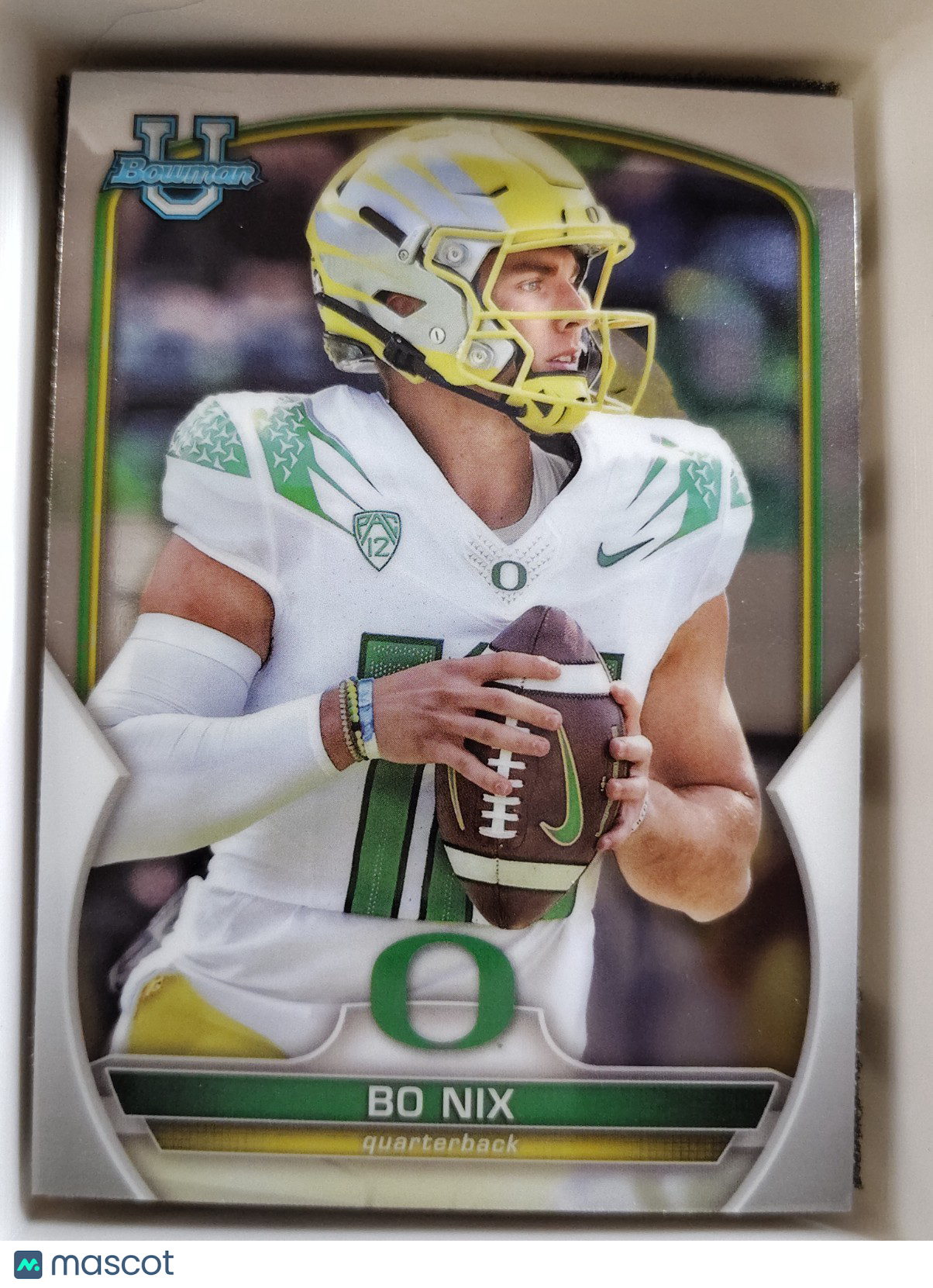 2022 Bowman Chrome #61 Bo Nix
