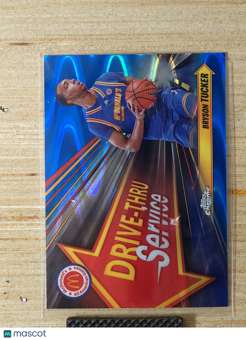 2024 Topps Chrome McDonalds All-American Drive Thru Service Bryson Tucker