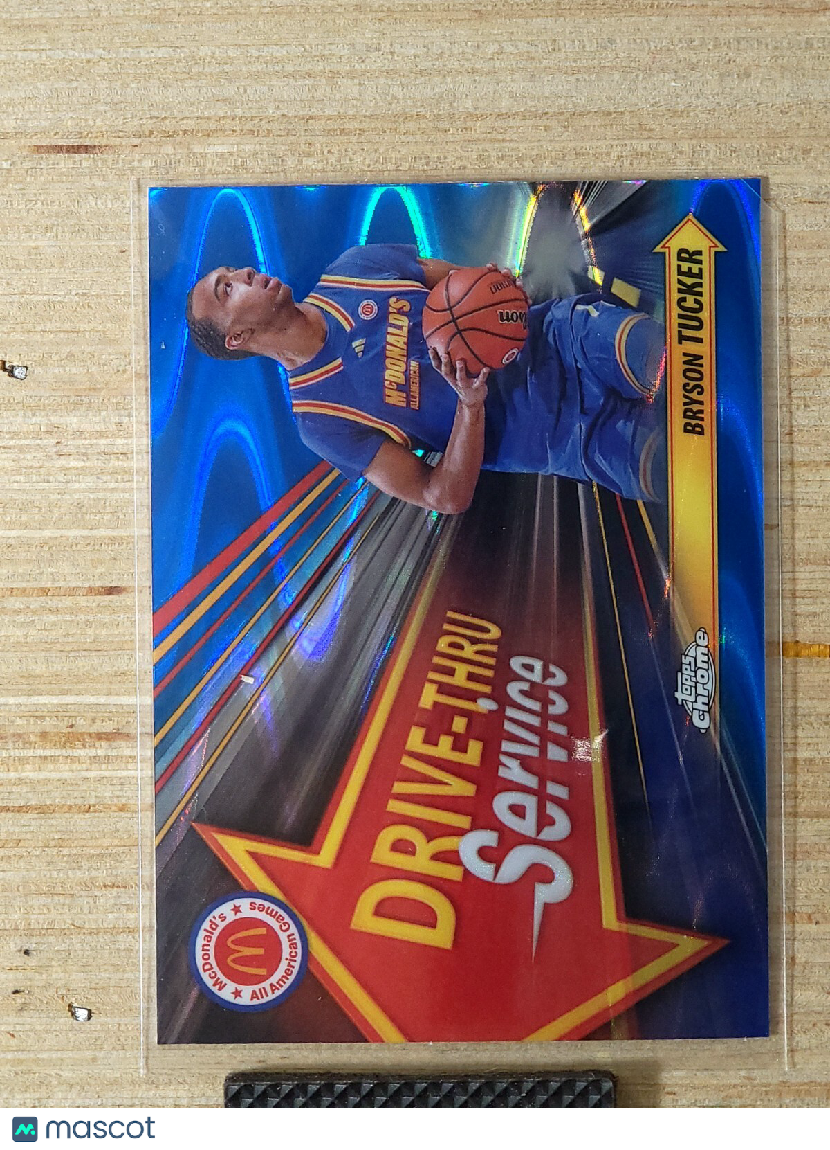 2024 Topps Chrome McDonalds All-American Drive Thru Service Bryson Tucker