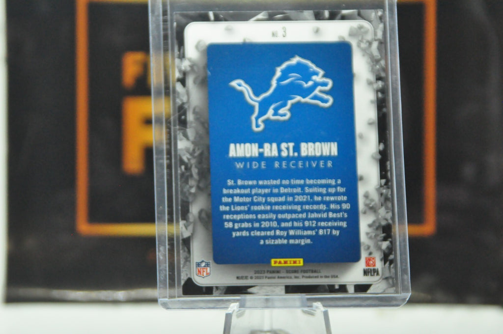2023 Panini Score Breakthrough: Amon Ra St. Brown #3