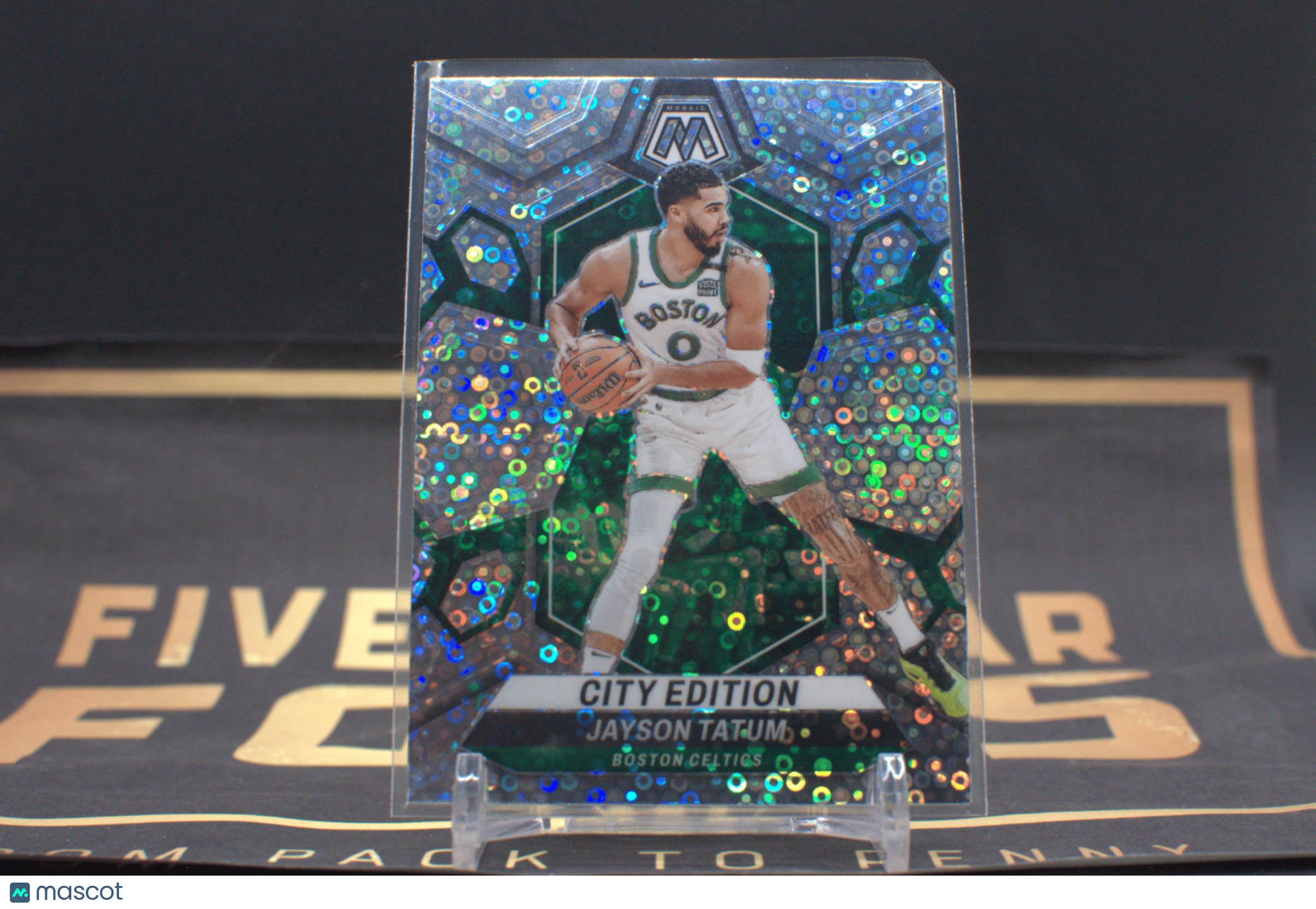 2023-24 Panini Mosaic Silver Fast Break Prizm Jayson Tatum #284