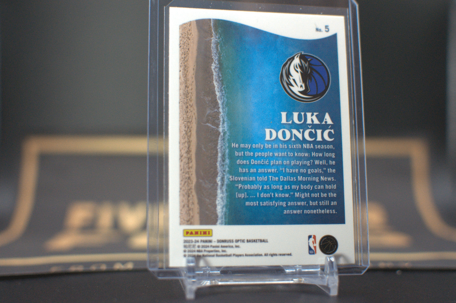 2023 Donruss Optic Splash: Luka Doncic #5