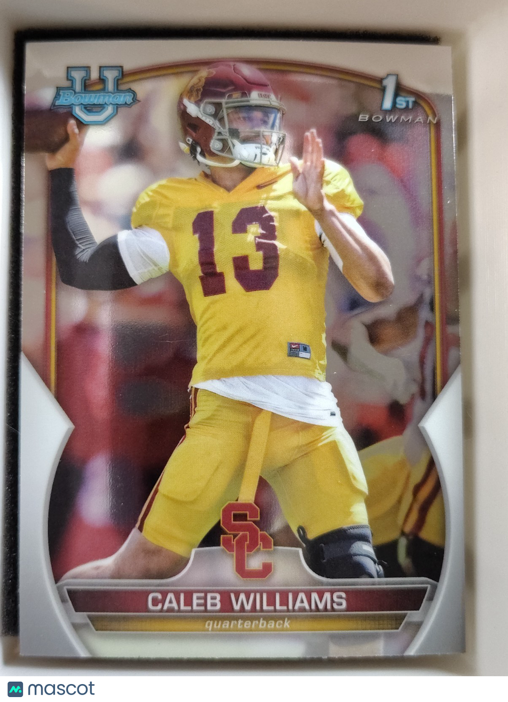2022 Bowman Chrome #50 Caleb Williams