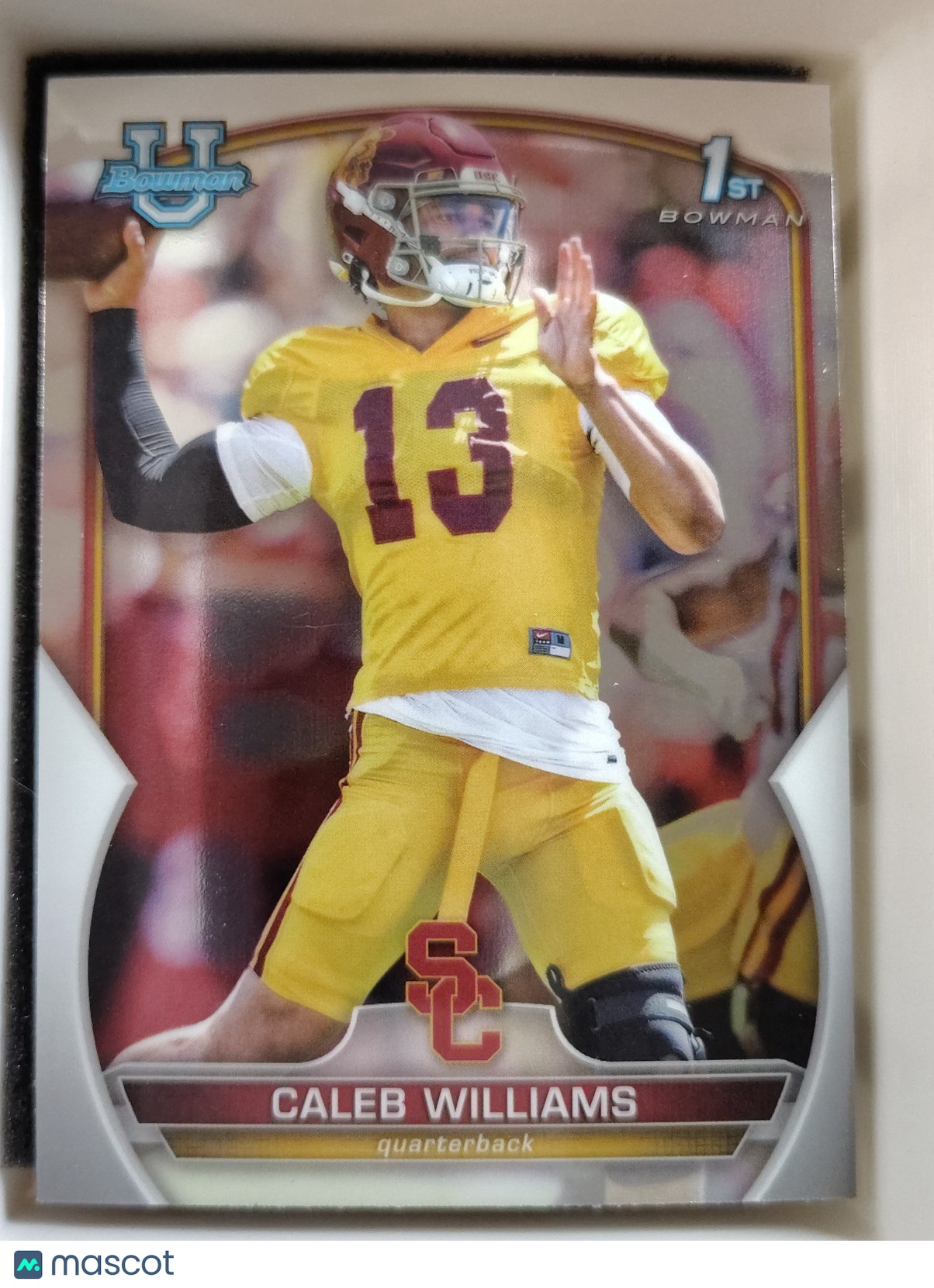 2022 Bowman Chrome #50 Caleb Williams